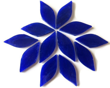 Small petals, Blue, 12 pcs