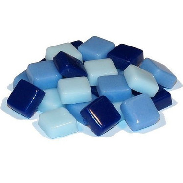 Fantasy Glas 10 mm, Blue Mix, 200 g