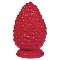 Latex full-form casting mould: Pine cone, 9.5x15cm, 1pc 