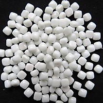 Glass Micro Cubes, White 10 g