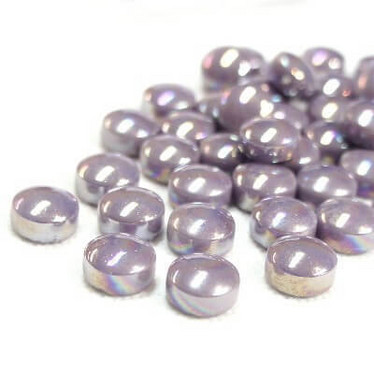 Mini Gems, Pearlised, Lilac, 50g
