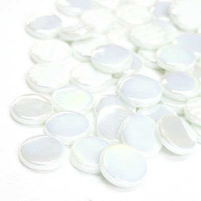 Penny-pärlor, Pearlised Opal White, 50 g