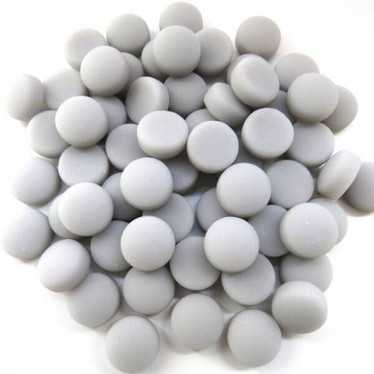 Minipärlor, Matte, Grey 50 g