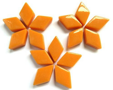Glasdiamanter, Orange Opal  50 g