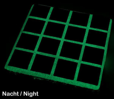 Glow-in-the-dark grout additive