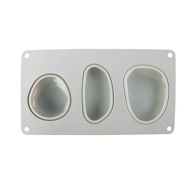 Silicone casting mould, Stones