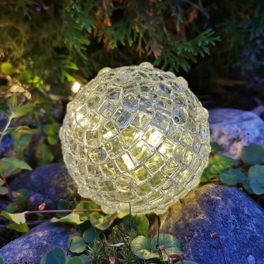 Klar mosaikboll, DIY