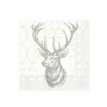 Napkins, Deer, 33x33 cm, 20 pcs