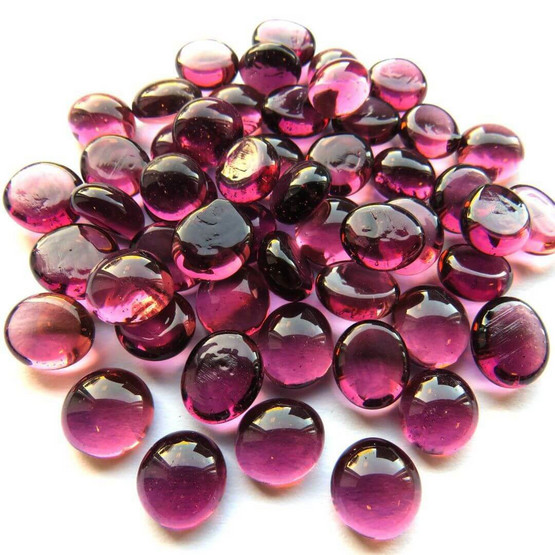 Mini Nuggets, Amethyst Crystal, 50 g, transparent