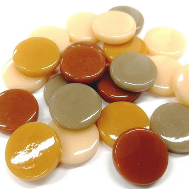 Penny-pärlor, Caramel Mix, 50 g