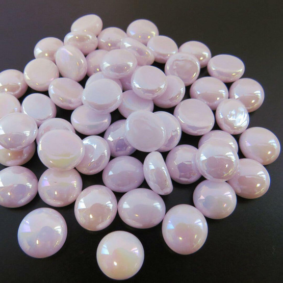 Mini Nuggets, Pastel Pink, iriserande, 50 g