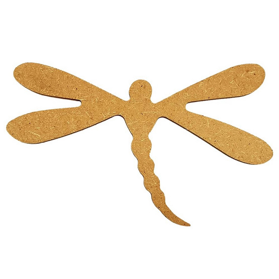 Liten trollslända, 15 cm, MDF