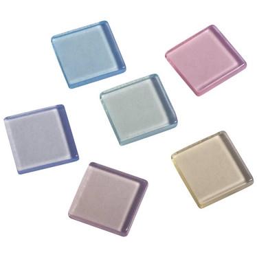 Akryl Mosaik, Pastel, 205 st / 50g