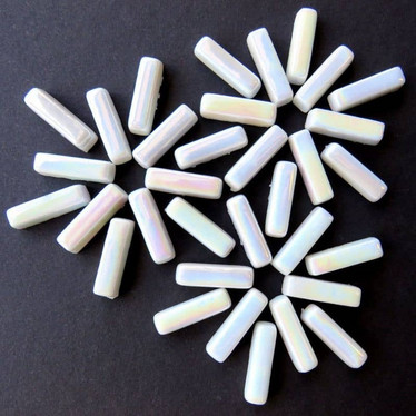 Lasitikut, Iridescent White 50 g