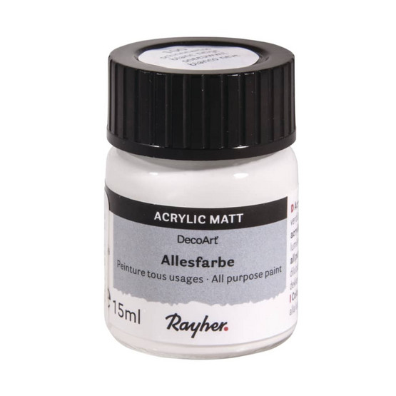 Akrylfärg, Snowwhite, 15ml