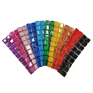 GL10 Rainbow mix, 180 tiles