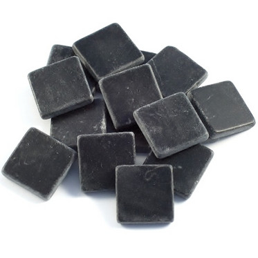 Marmor, 10 mm, Nero Marquina, 1 kg