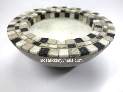 Marmor, 10 mm, Nero Marquina, 1 kg