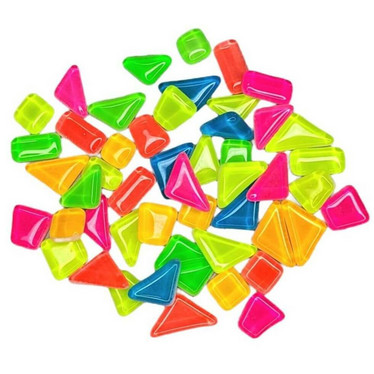 Soft Glass, Glow in the dark, Candy mix, 100g