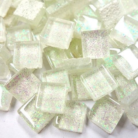 Mini Glitter, 1x1 cm, Snowflake 50 g