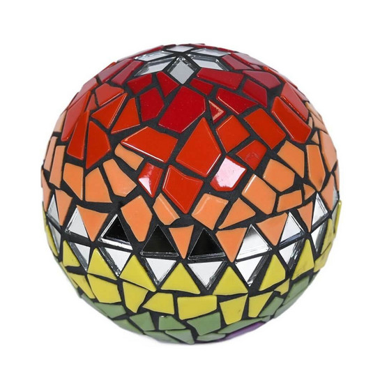 Fantasy Glas, Oregelbunden, Multicolour Mix 200 g