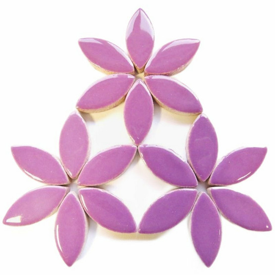 Keramiska löv, Fresh Lilac, 25 mm, 50 g