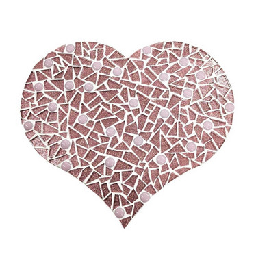 Hjärta 26cm, DIY + Mosaikskärare