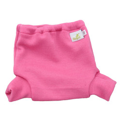 Villavaippahousu merinointerlock pinkki keskoskoko 40-50cm