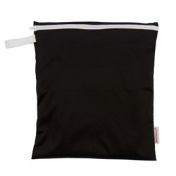 Imse Vimse BIGGER wet bag Black 28x25 cm