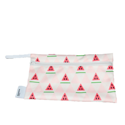 Royalkestot pikkupussi vetoketjulla 25x14 cm Melonit
