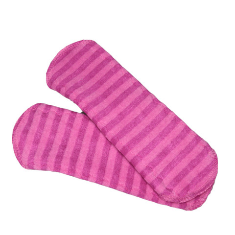 Normaaliside bambujoustofrotee SENSITIVE pinkkiraita