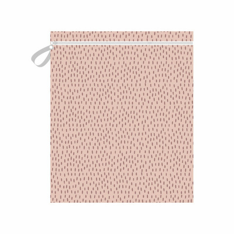 Imse Vimse vaippapussi 45x35 cm vetoketjulla Pink Sprinkle