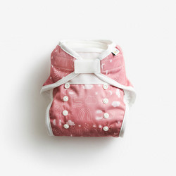 Imse Vimse 1-koon kuorivaippa Rusty pink teddy