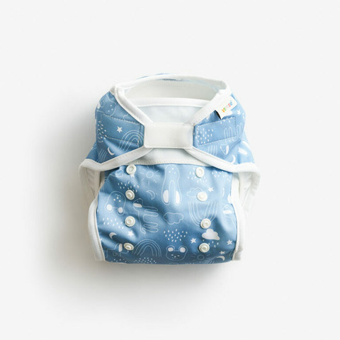 Imse Vimse 1-koon kuorivaippa Blue teddy