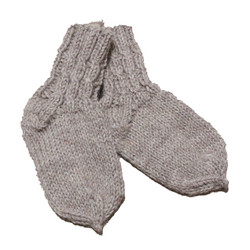 Villasukat koko 9-12 kk beige