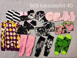 Pakkaus kaksostytöt koko 40 nro 605 SENSITIVE