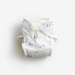 Imse Vimse Soft vaippakuori White teddy L 11-16 kg