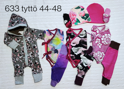 Pakkaus tyttö koko 48 nro 633