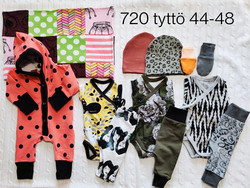 Pakkaus tyttö koko 48 nro 720