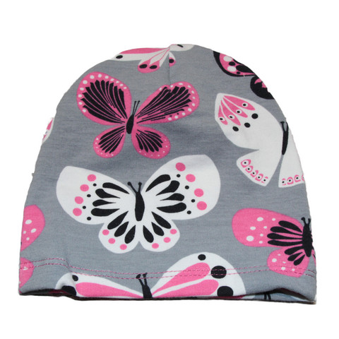 Trikoopipo harmaa kuviollinen  koot 36, 38, 40, 44, 46