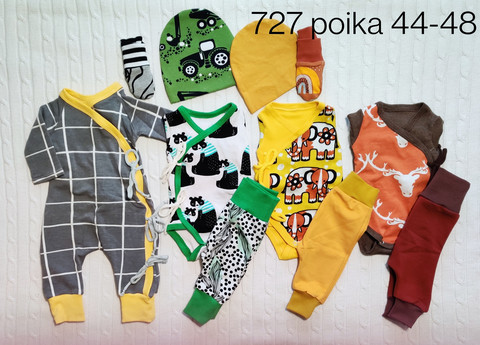 Pakkaus poika koko 48 nro 727