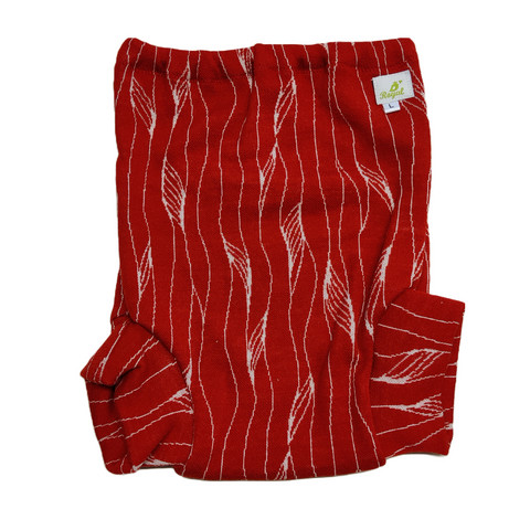 Villavaippahousu merinointerlock poltettu oranssi kuviol 12-36 kk L