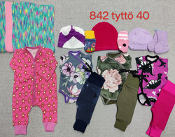 Pakkaus tyttö koko 40 nro 842