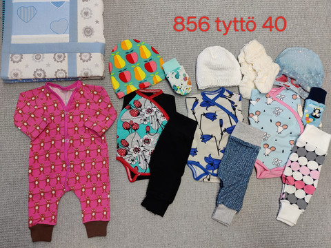 Pakkaus tyttö koko 40 nro 856