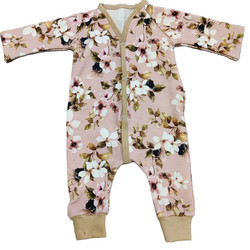 Haalari Kukka roosa-beige koko 44