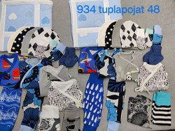 Pakkaus tuplapojat koko 48 nro 934