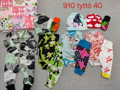 Pakkaus tyttö koko 40 nro 910