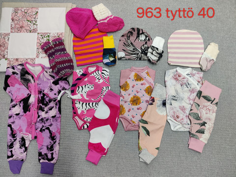 Pakkaus tyttö koko 40 nro 963