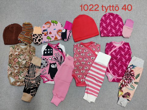 Pakkaus tyttö koko 40 nro 1022