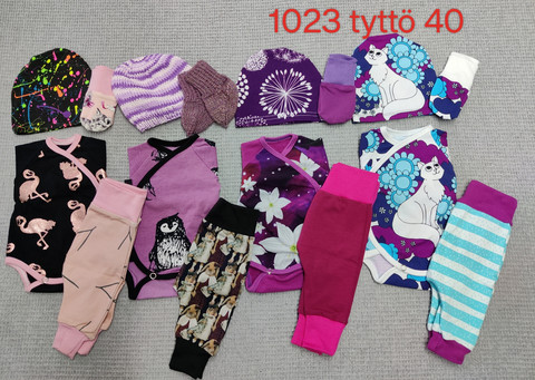 Pakkaus tyttö koko 40 nro 1023